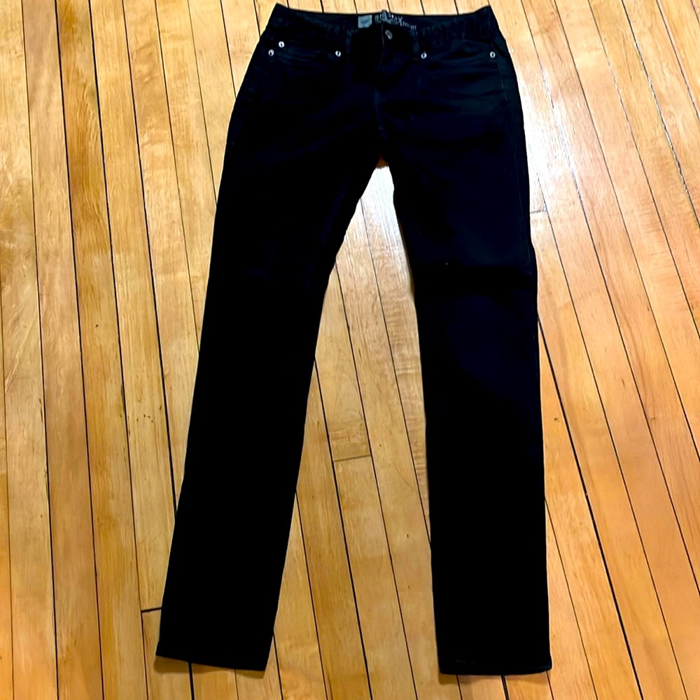 Black skinny premium denim jeans